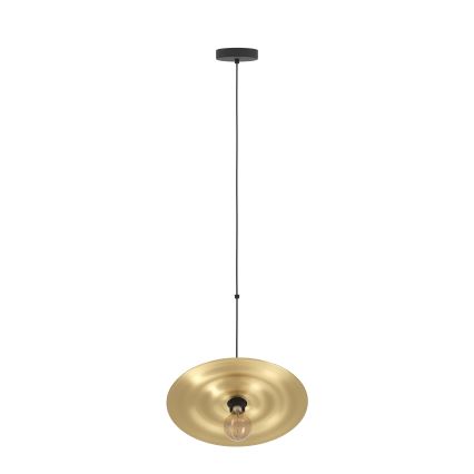 Eglo - Hanglamp aan een koord 1xE27/40W/230V goud