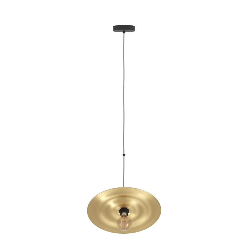 Eglo - Hanglamp aan een koord 1xE27/40W/230V goud