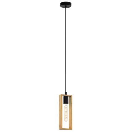Eglo - Hanglamp aan een koord 1xE27/60W/230V - FSC gecertificeerd
