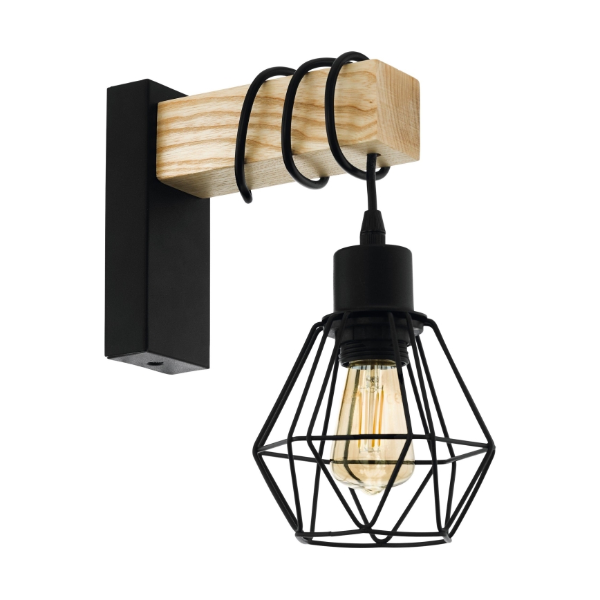 Eglo - Wandlamp TOWNSHEND 1xE27/60W/230V