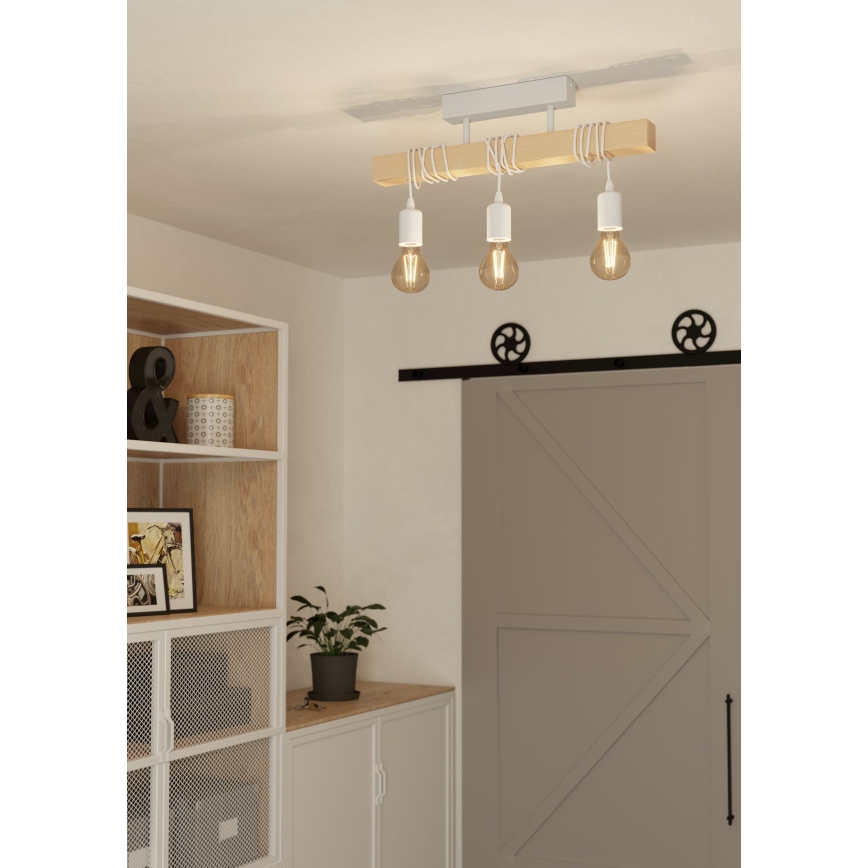 Eglo - Plafonnier TOWNSHEND 3xE27/60W/230V