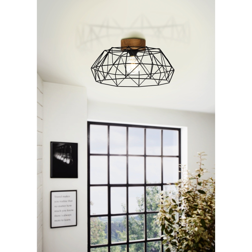 Eglo - Plafondlamp 1xE27/60W/230V - FSC gecertificeerd