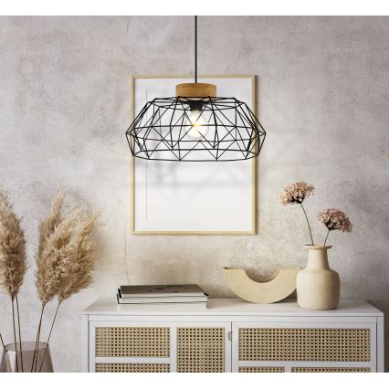 Eglo - Hanglamp aan een koord 1xE27/60W/230V
