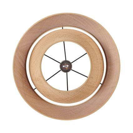 Eglo - Hanglamp met snoer 1xE27/60W/230V raffia