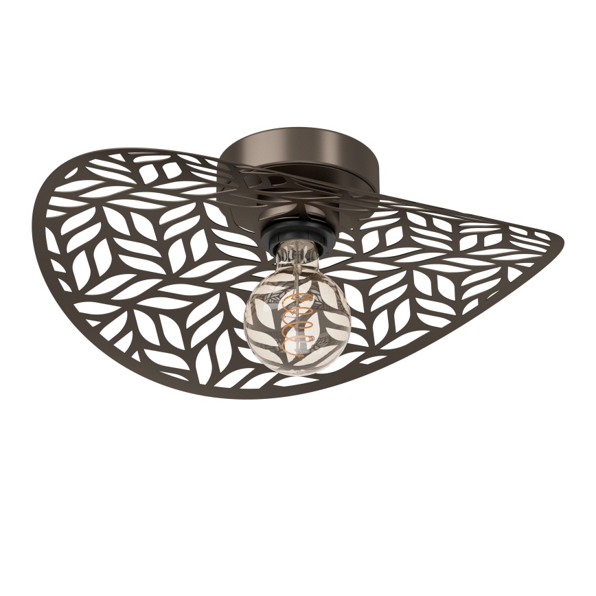 Eglo - Plafondlamp 1x E27 (60W, 230V), Ø 40 cm, brons