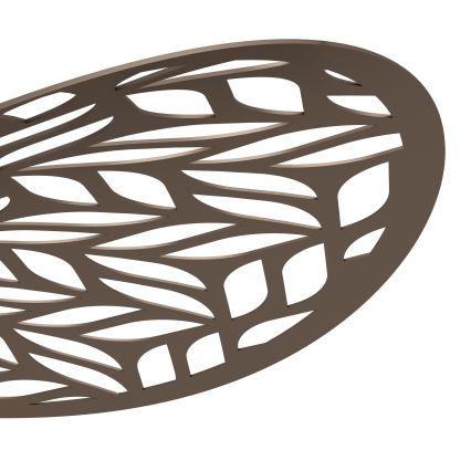 Eglo - Hanglamp aan snoer 1xE27/60W/230V Ø 40 cm bronskleurig