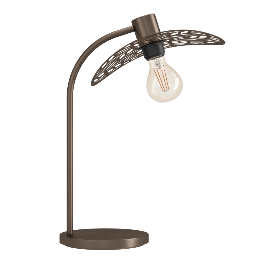 Eglo - Tafellamp 1xE27/60W/230V bronskleurig