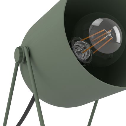 Eglo - Tafellamp 1xE14/8W/230V groen