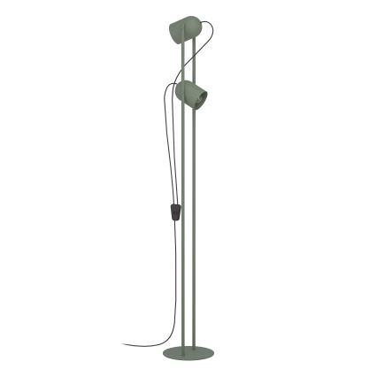 Eglo - Vloerlamp 2xE14/8W/230V groen
