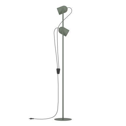 Eglo - Vloerlamp 2xE14/8W/230V groen