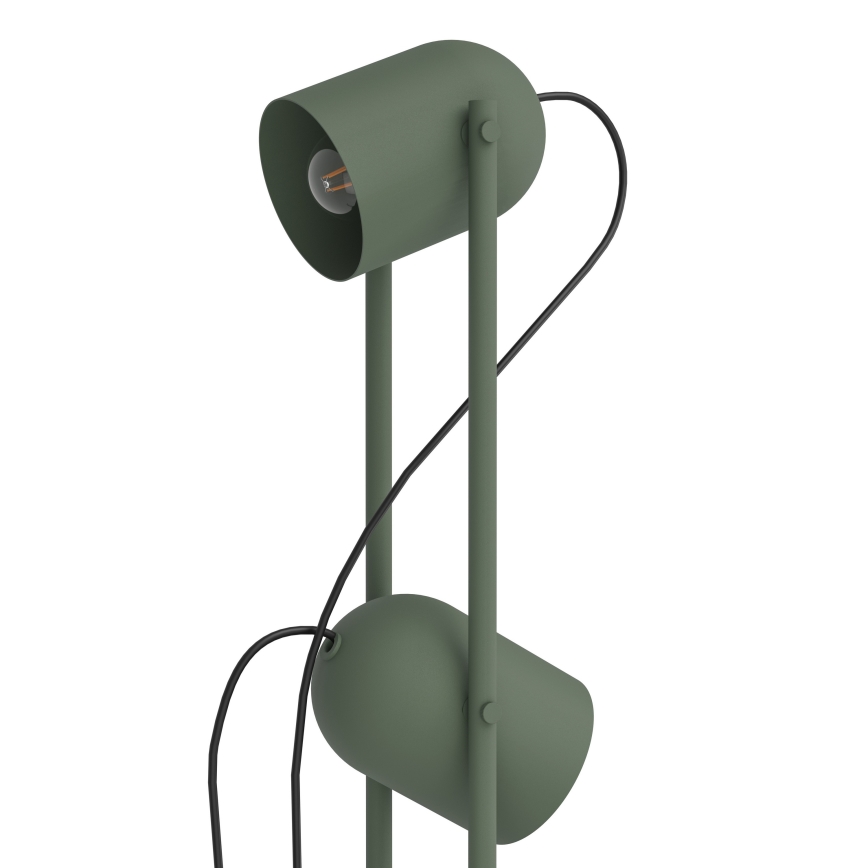 Eglo - Vloerlamp 2xE14/8W/230V groen