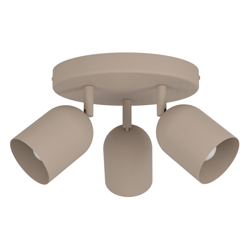 Eglo - Spot 3xE14/40W/230V Ø 25 cm beige