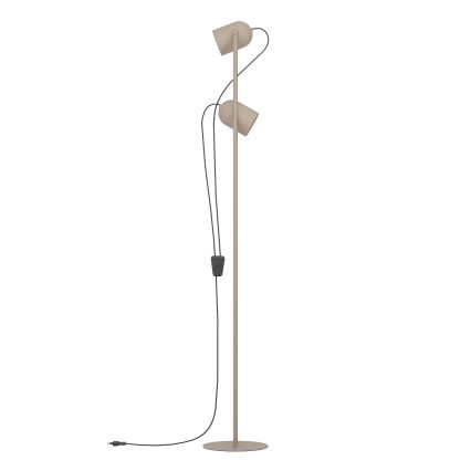 Eglo - Lampadaire 2xE14/8W/230V beige