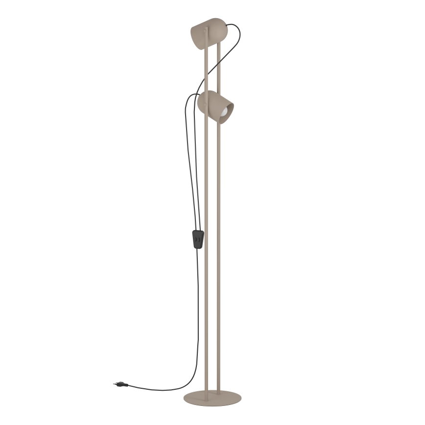 Eglo - Vloerlamp 2xE14/8W/230V beige