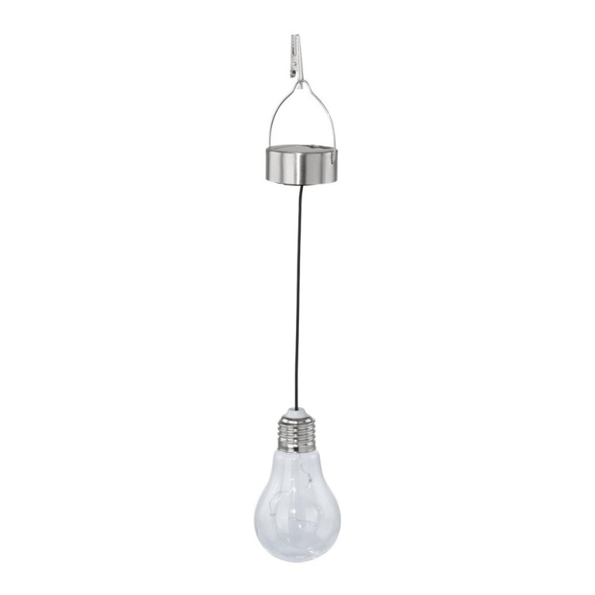 Eglo 48514 - LED Solar hanglamp LED/0,06W/1,2V 150mAh IP44 glanzend chroom