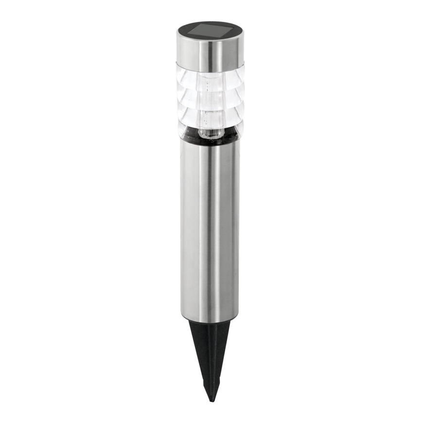 Eglo 48581 - Solar lamp LED/0,06W/1,2V 100 mAh IP44 mat chroom