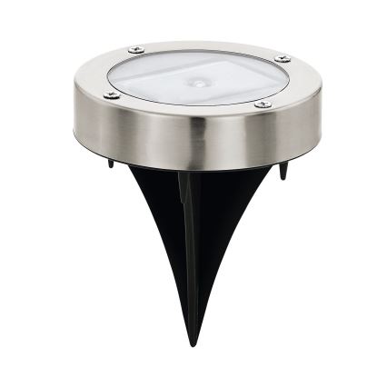 Eglo 48777 - Luminaire solaire LED avec capteur LED/0,07W/1,2V 200 mAh chrome mat