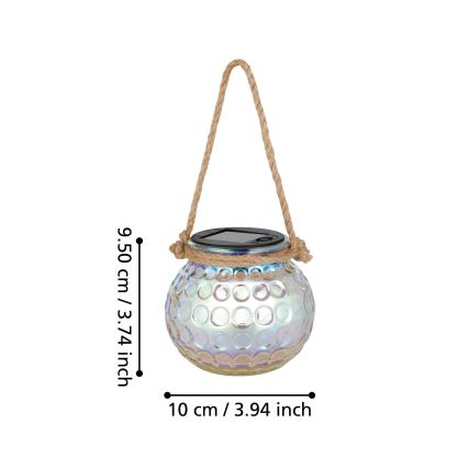 Eglo 48952 - LED Solar lamp LED/0,03W/1,2V 3000 mAh