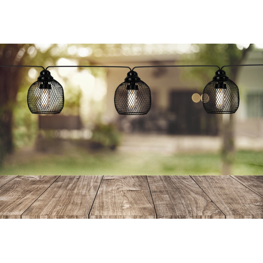 Eglo 48964 - LED zonneslinger 8xLED/3m 600 mAh IP44