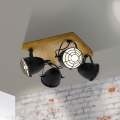 Eglo 49079 - plafondspot GATEBECK 4xE14/40W/230V