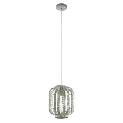 Eglo 49133 - Hanglamp aan koord HAGLEY 1xE27/60W/230V