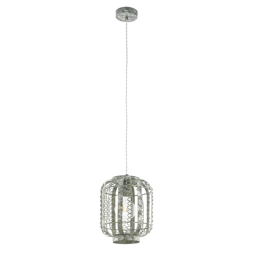 Eglo 49133 - Hanglamp aan koord HAGLEY 1xE27/60W/230V