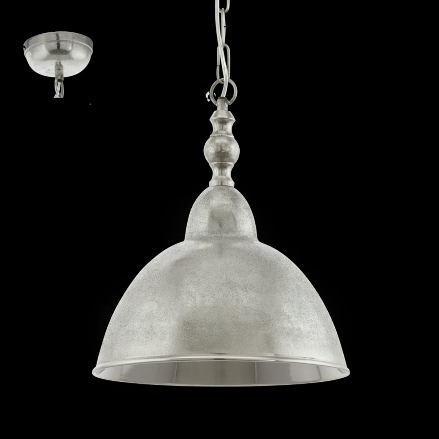 Eglo 49178 - Hanglamp aan ketting EASINGTON 1xE27/60W/230V d. 350 mm