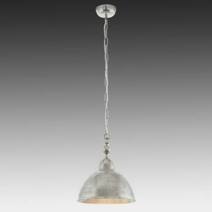 Eglo 49178 - Suspension chaîne EASINGTON 1xE27/60W/230V d. 350 mm