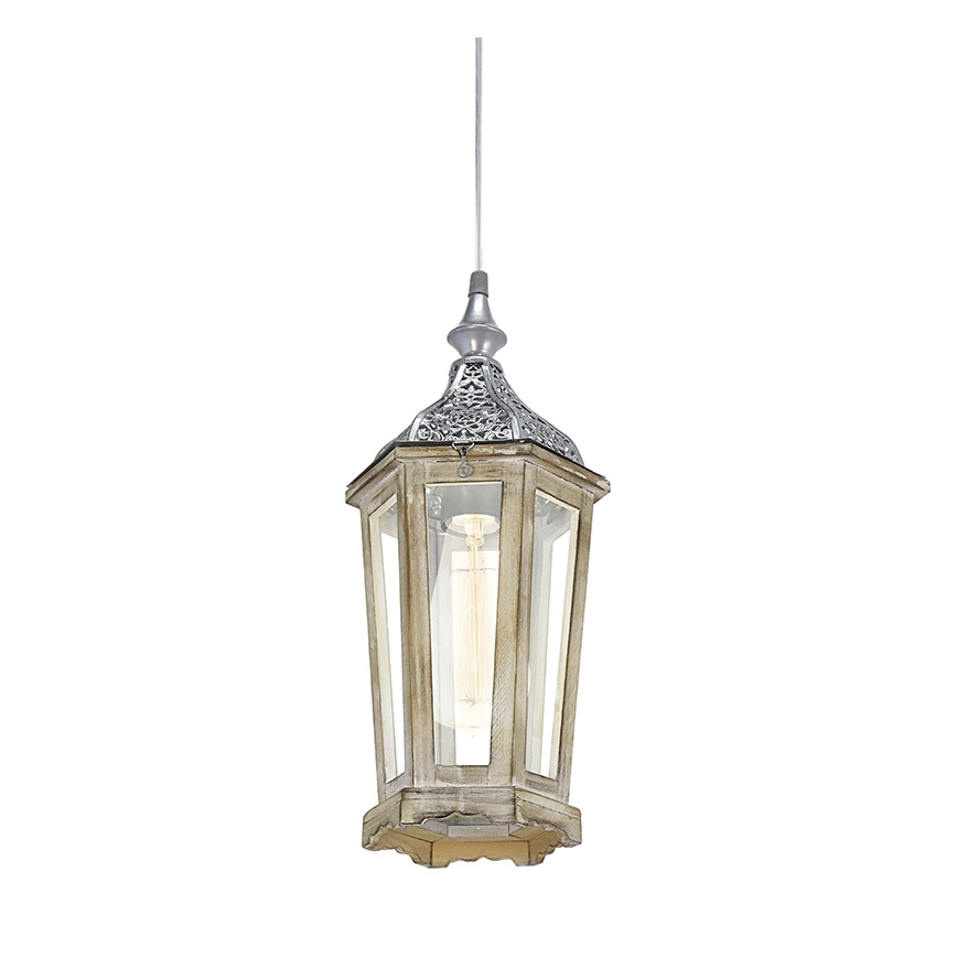 Eglo 49206 - Lustre KINGHORN 1xE27/42W/230V