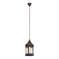 Eglo 49224 - Hanglamp REDFORD 1 1xE27/60W/230V