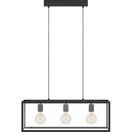 Eglo - Hanglamp 3xE27/60W/230V