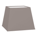 Eglo 49422 - Lampenkap voor vloerlamp VINTAGE bruin E14 23x23 cm