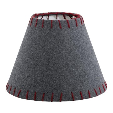 Eglo 49432 - Lampenkap voor vloerlamp VINTAGE rood geborduurd E14 diameter 20,5 cm