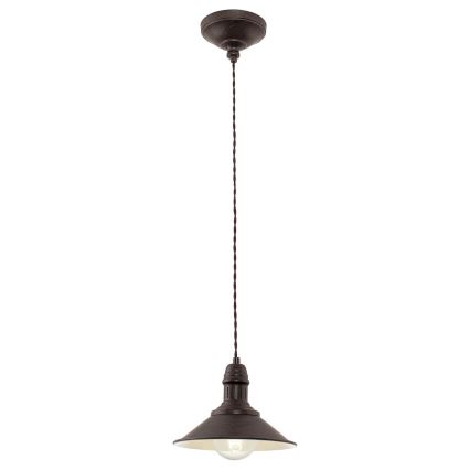 Eglo - Hanglamp aan een koord 1x E27 / 60W / 230V