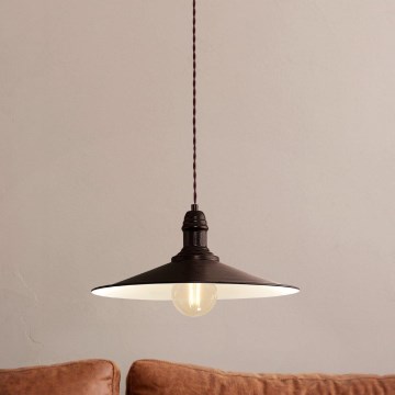 Eglo 49456 - Hanglamp met kabel STOCKBURY 1xE27/60W/230V Ø 36 cm