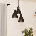 Eglo 49465 - Hanglamp PRIDDY 3xE27/60W/230V