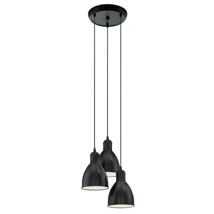 Eglo - Hanglamp 3xE27/60W/230V