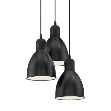 Eglo - Hanglamp 3xE27/60W/230V