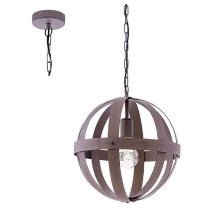 Eglo 49482 - Hanglamp aan een ketting WESTBURY 1xE27/60W/230V diameter 37 cm