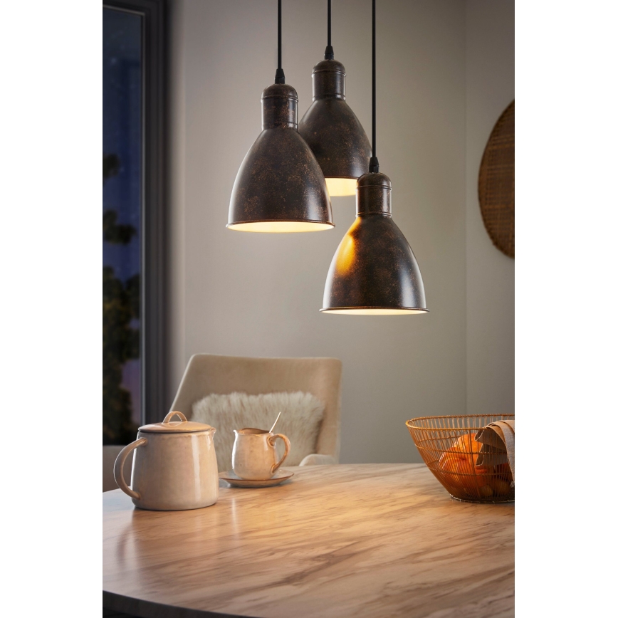 Eglo - Hanglamp 3xE27/60W/230V