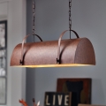 Eglo 49687 - Hanglamp aan ketting DEERHURST 2xE27/60W/230V