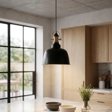 Eglo 49693 - Hanglamp met kabel GILWELL 1xE27/60W/230V