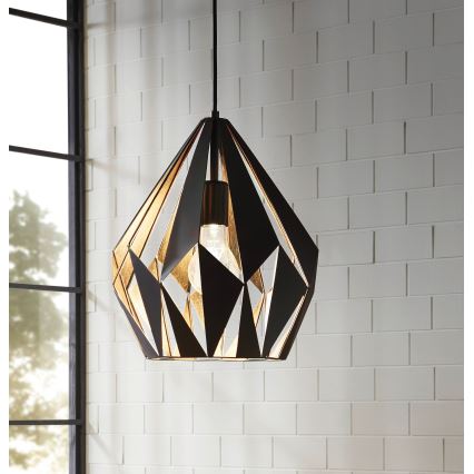 Eglo - Hanglamp 1xE27/60W/230V