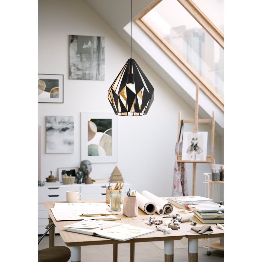 Eglo - Hanglamp 1xE27/60W/230V