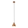 Eglo 54513 - Suspension LED sur câble, 1xE27/6W/230V, finition cuivrée
