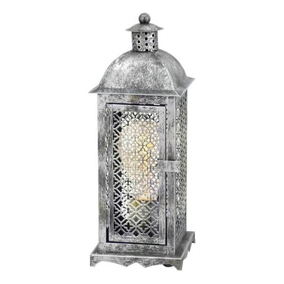 Eglo 54617 - Lampe de table LED 1xE27/4W/230V 3000K argent