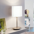 Eglo 54744 - Lampe de table ANADIA 1xE14/40W/230V blanc/chrome mat