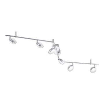 Eglo 54762 - Spot LED SALTO 6xLED/5,4W/230V chromé brillant