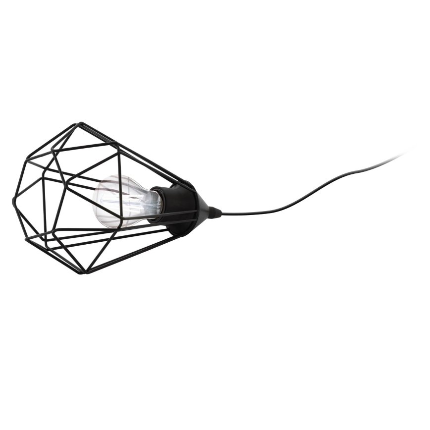 Eglo 54889 - Lampe de table LED à brancher 1xE27/4W/230V 3000K noir