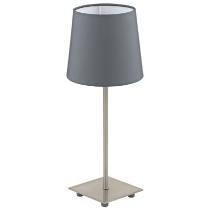 Eglo 54906 - Lampe de table LED 1xE14/6W/230V gris/chrome mat